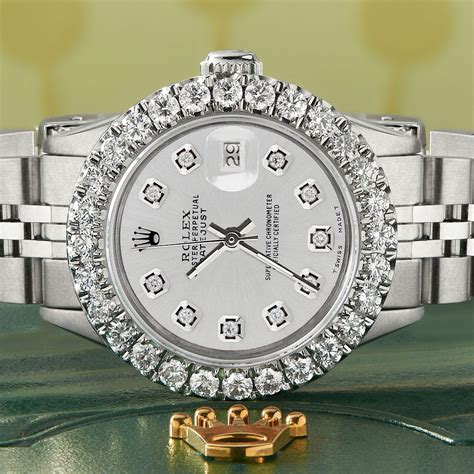 used rolex diamond bezel|rolex diamond bezels aftermarket.